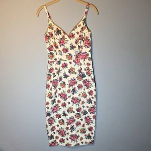 Asos Floral 'Hitchcock" Pencil Dress